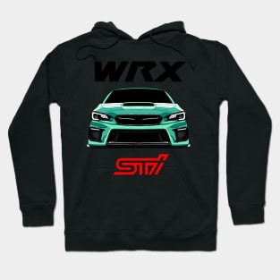 WRX sti illustration vector art Hoodie